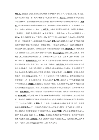 名词简答整理