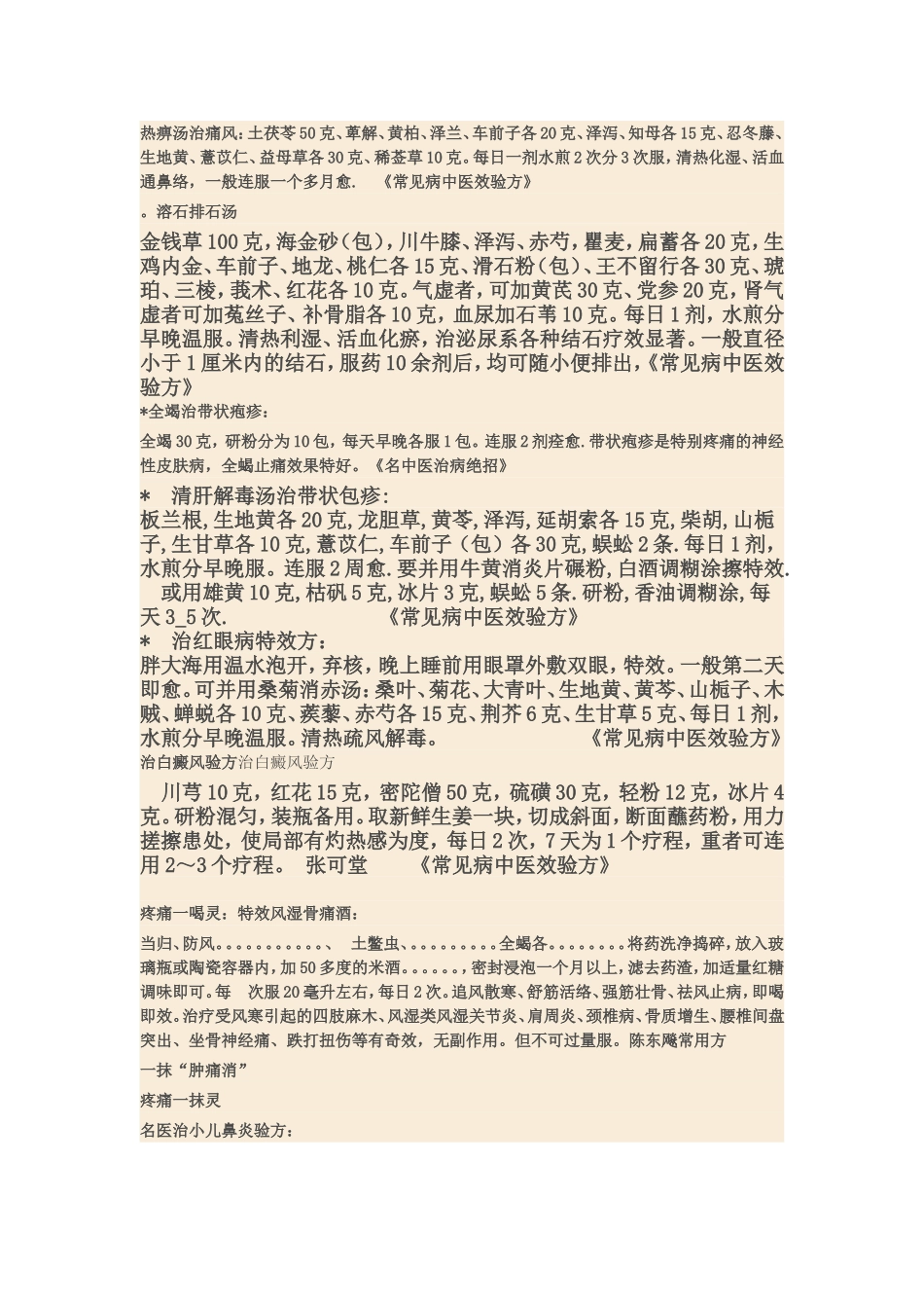 名医效验方选_第2页