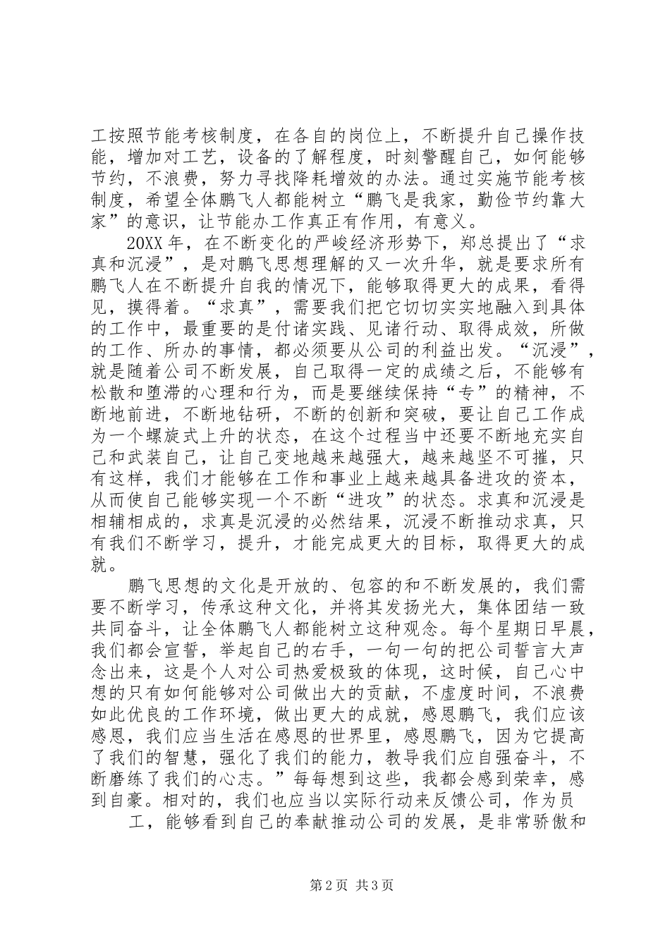 2024年学习鹏飞思想心得体会_第2页