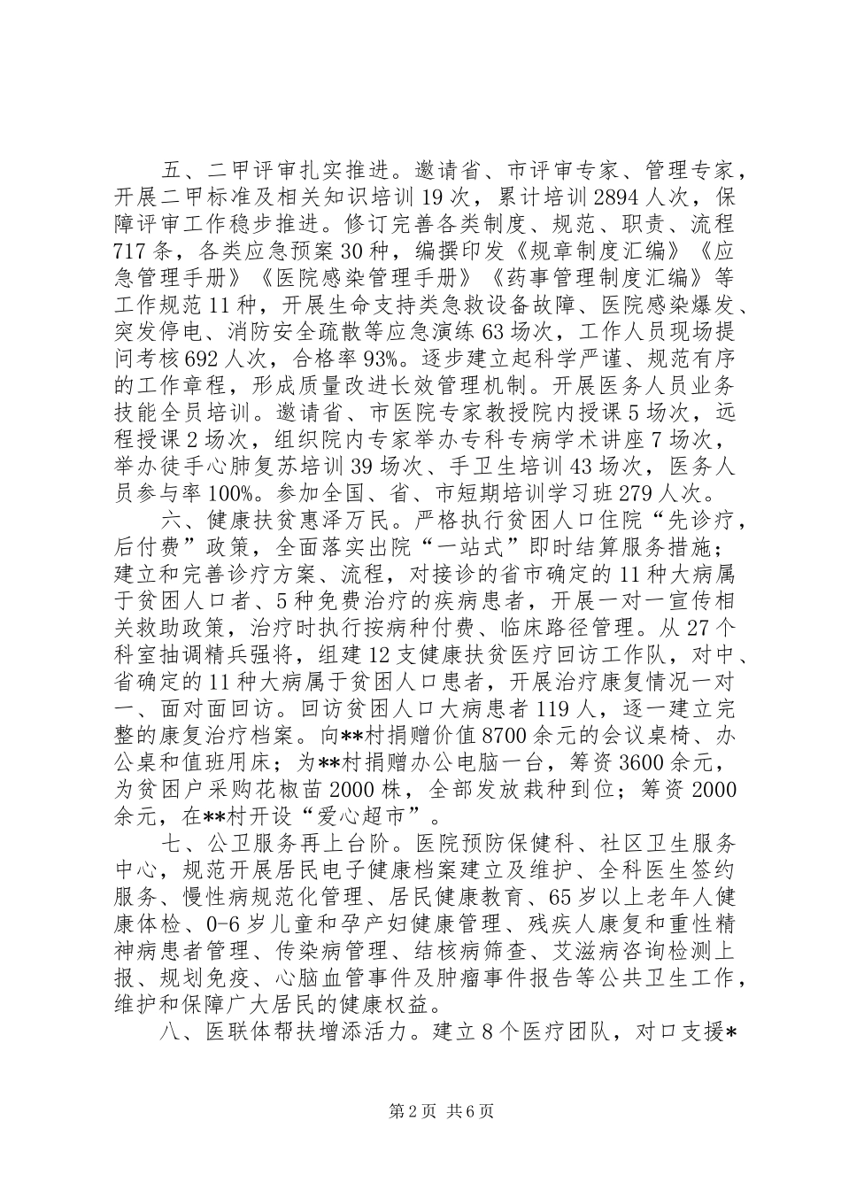 2024年医院十大亮点工作_第2页