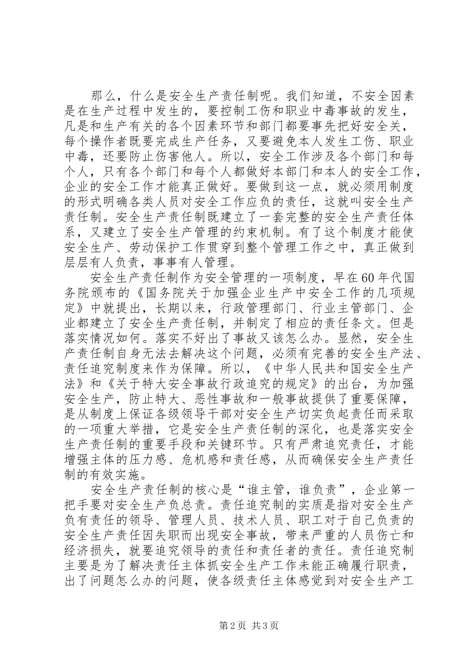2024年依法落实安全生产责任制是企业生产经营的基本保证_第2页
