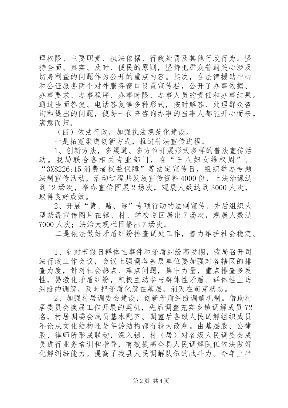 2024年依法行政工作年终总结_第2页