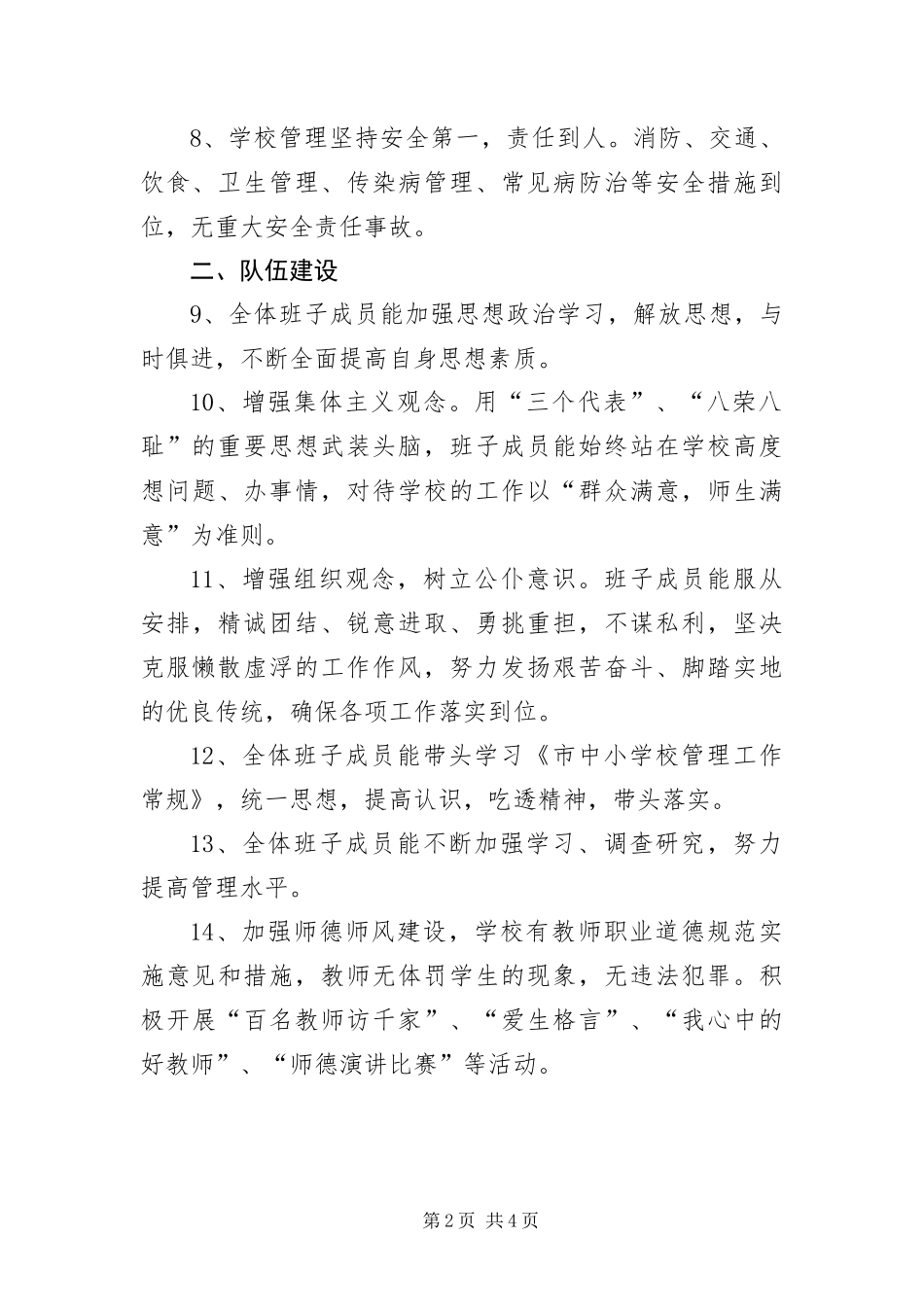 2024年学校教学水平自查汇报_第2页