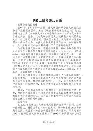 2024年印尼巴厘岛游历有感