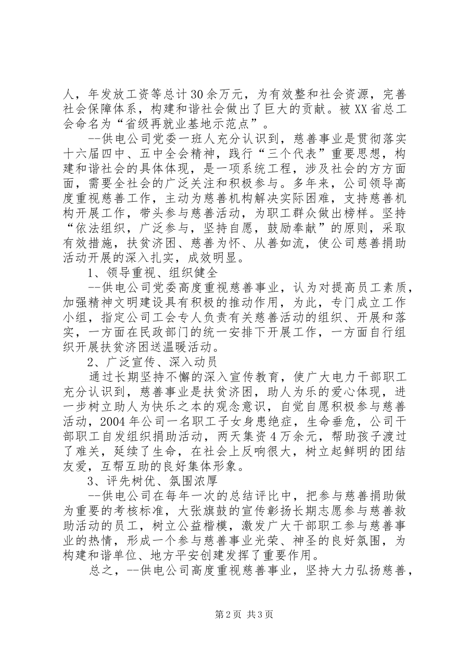 2024年慈善集体申报材料_第2页