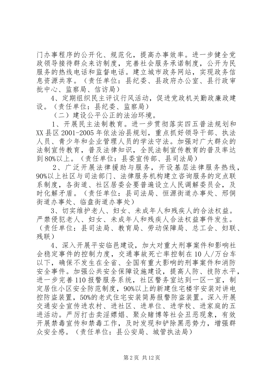 2024年创建文明城市意见_第2页