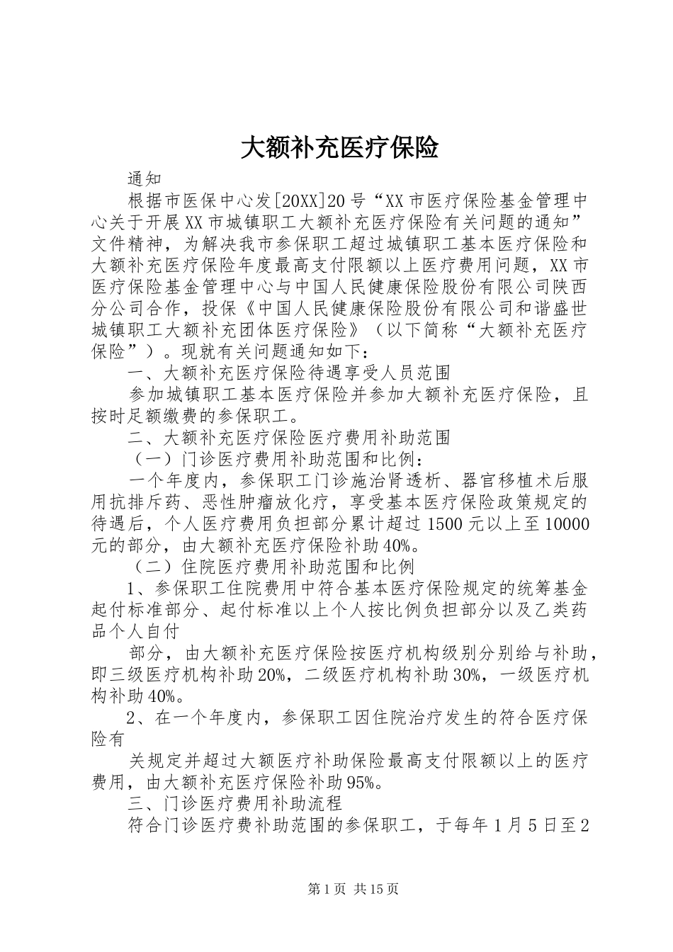 2024年大额补充医疗保险_第1页