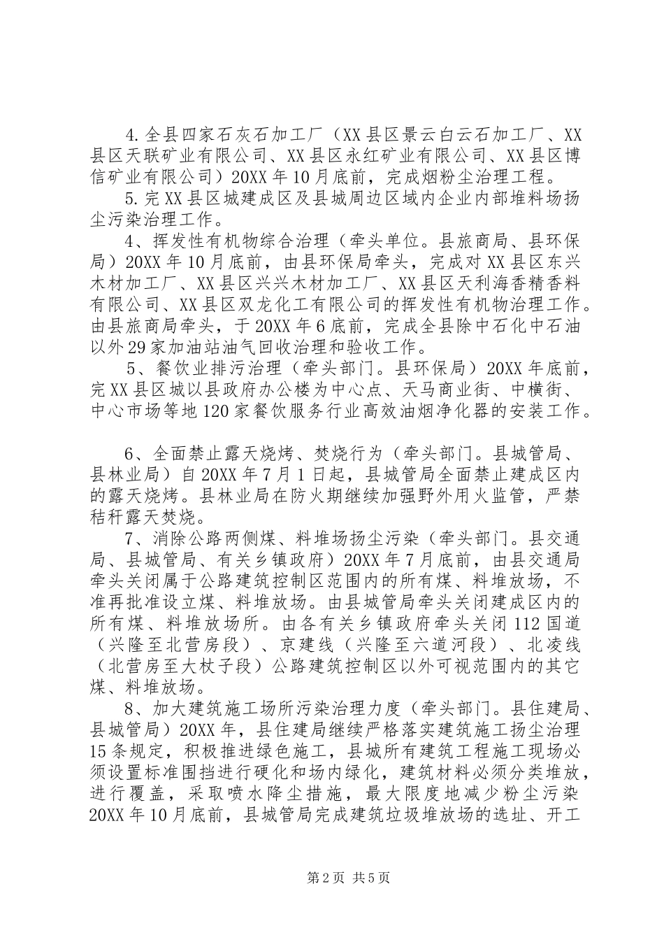 2024年大气污染防治工作汇报_第2页