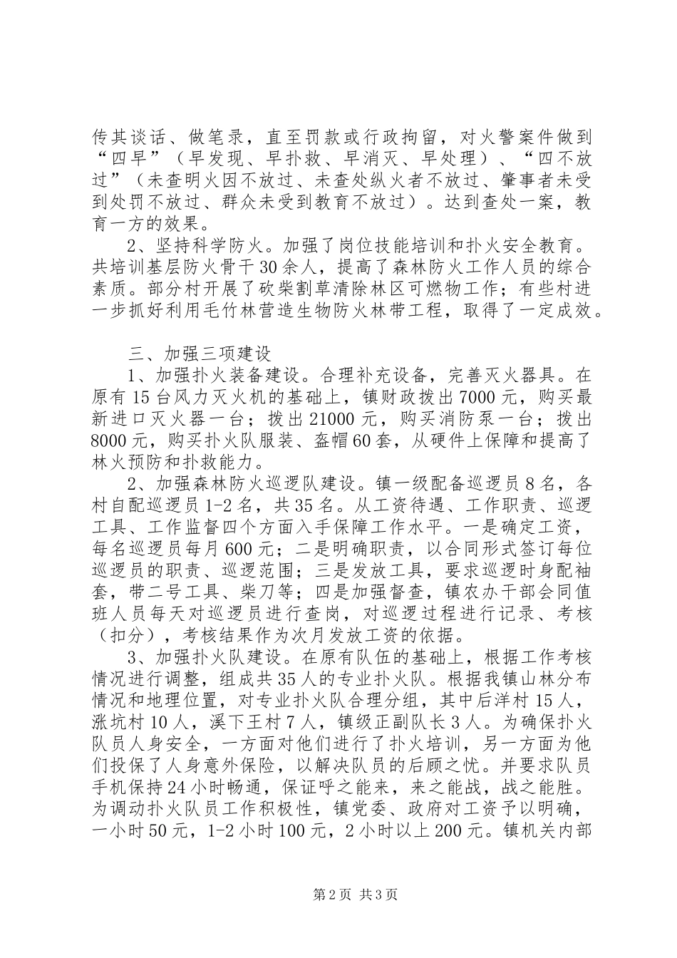 2024年大佳何镇森林防火工作总结_第2页