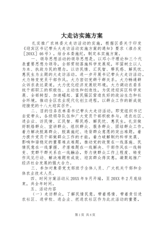 2024年大走访实施方案