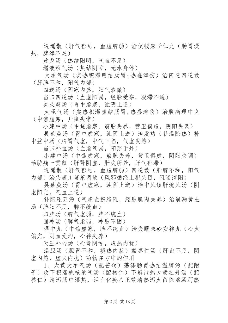 2024年大学方剂学心得感悟_第2页