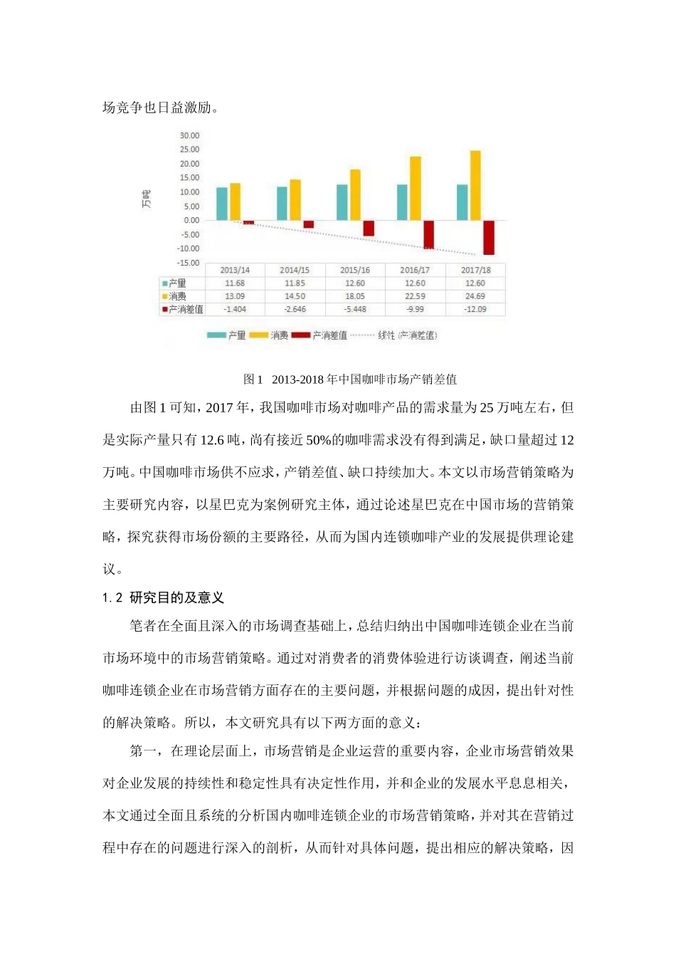 咖啡连锁店企业的市场营销策略分析研究 工商管理专业_第2页