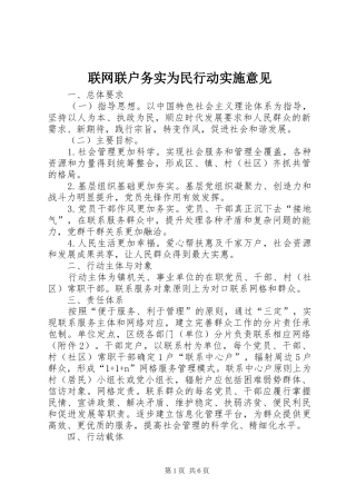 2024年联网联户务实为民行动实施意见