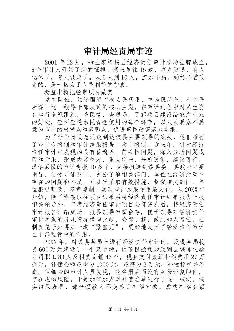 2024年审计局经责局事迹_第1页