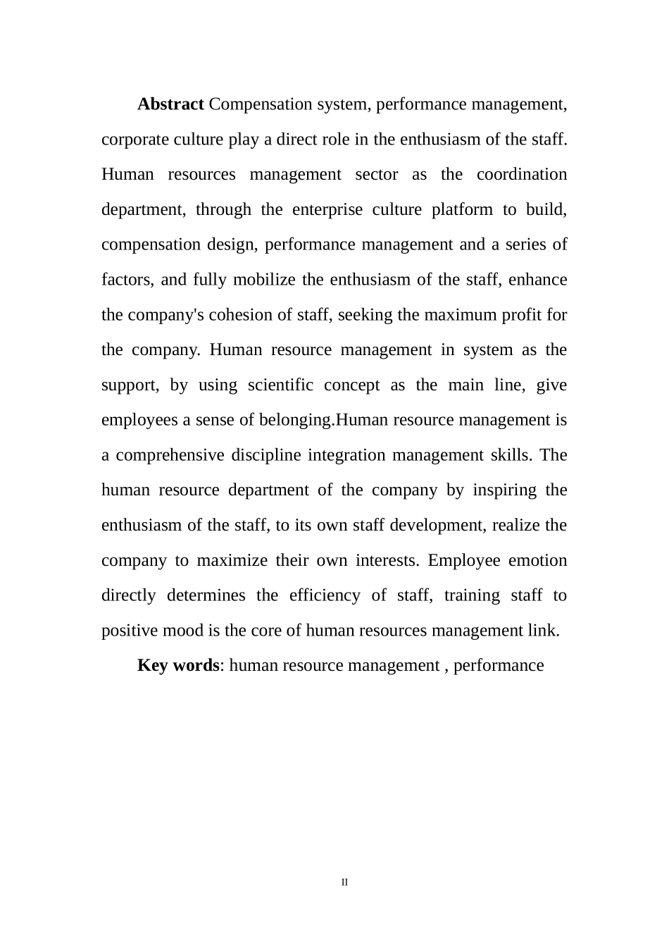 国有钢铁企业薪酬管理存在的问题及对策  人力资源管理专业_第2页