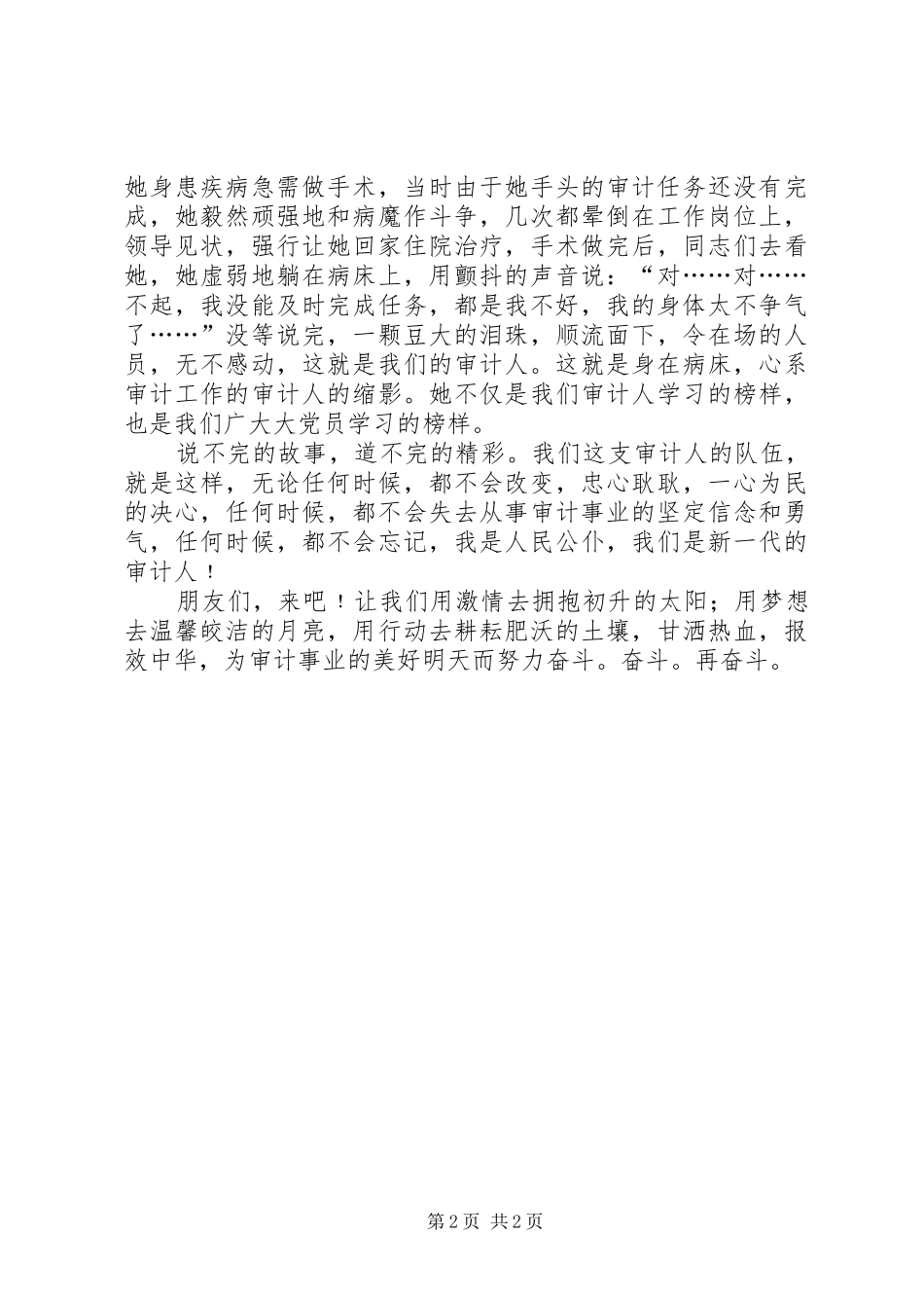 2024年审计局三项建设经验交流材料_第2页