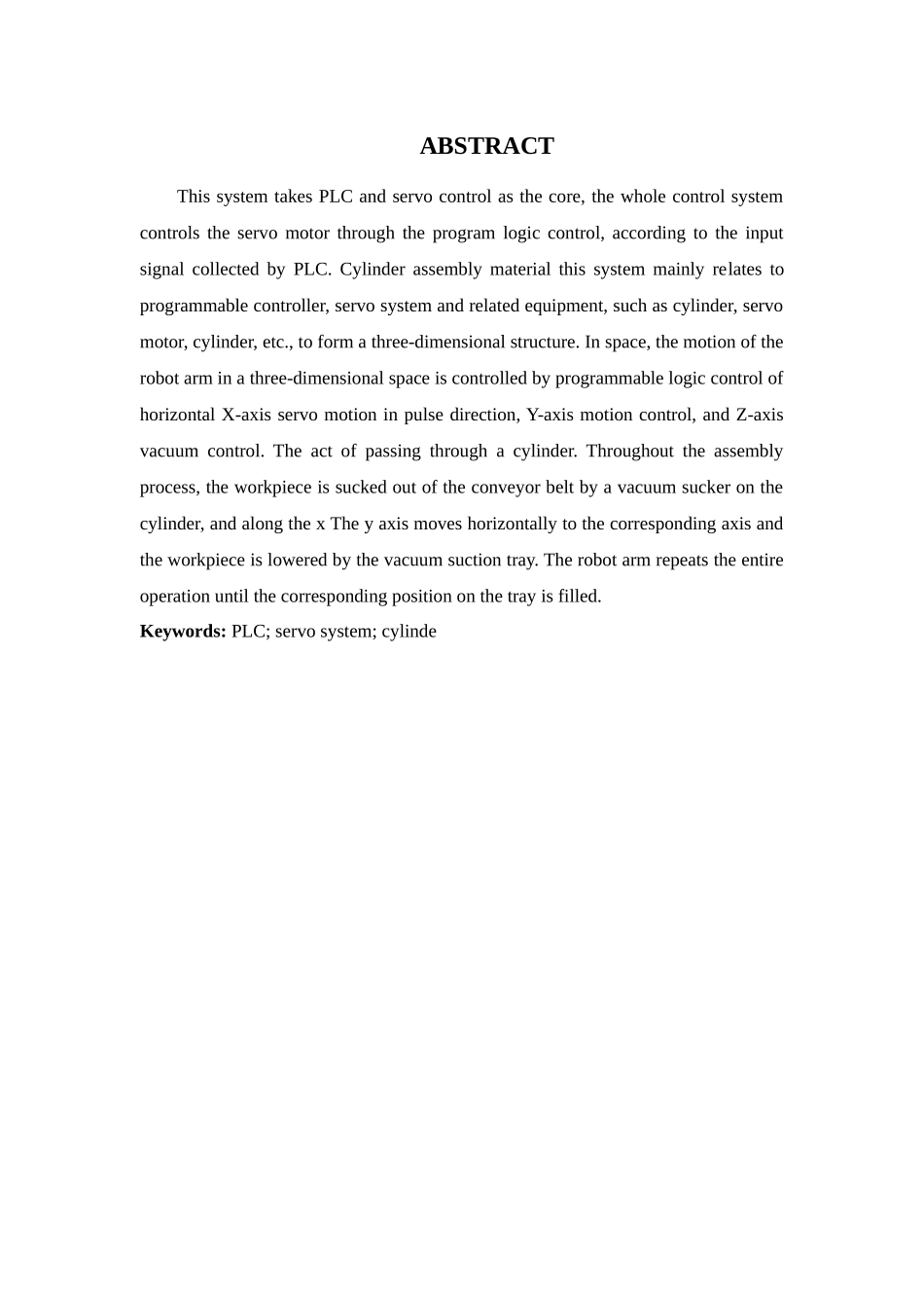 基于PLC与伺服在手机外壳检测分拣中的应用分析研究  电气工程专业_第3页