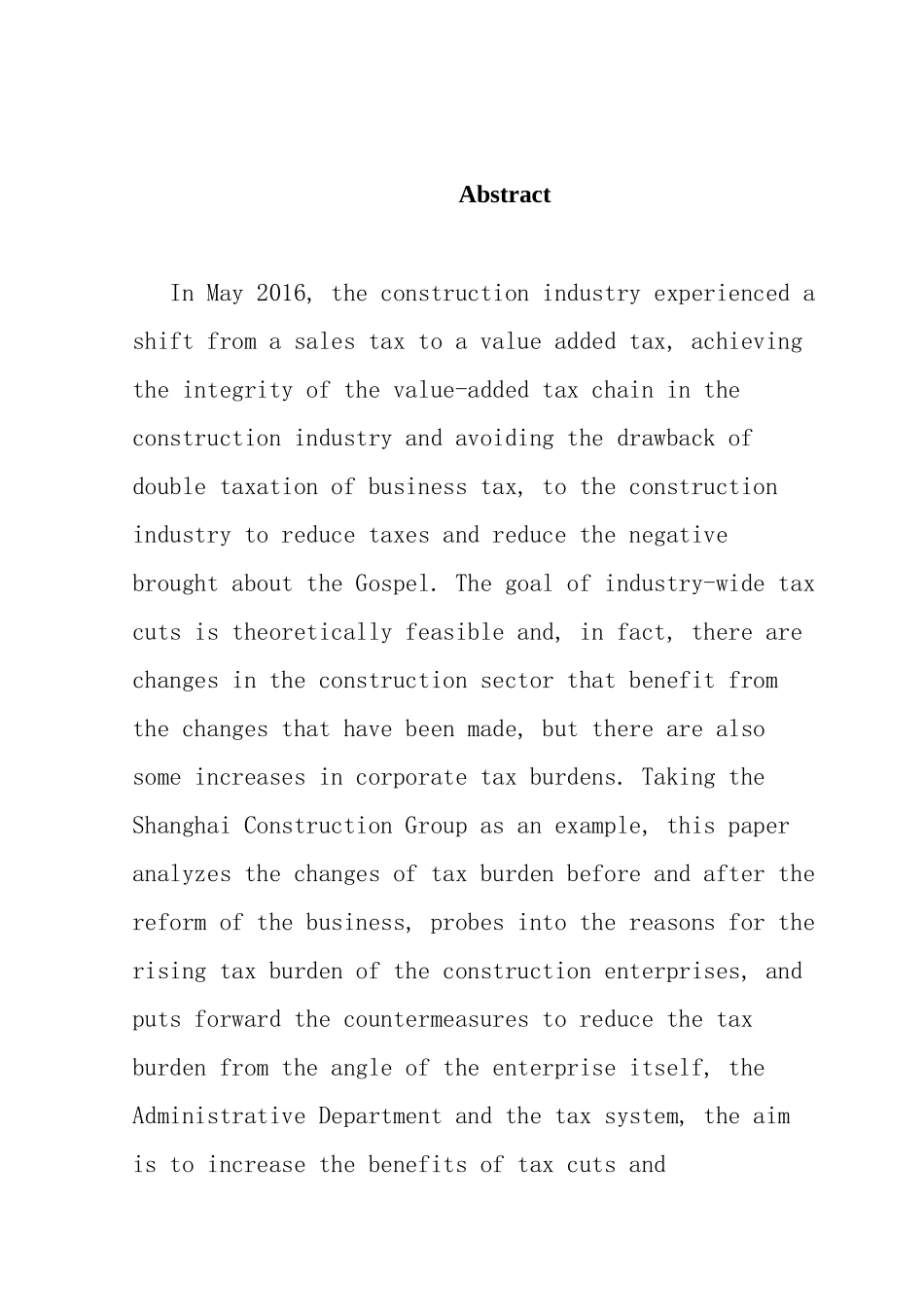 后营改增时代建筑业企业增值税税负变化分析  税务学专业_第2页