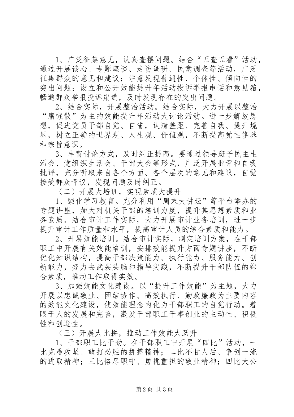 2024年审计局效能提升工作要点_第2页