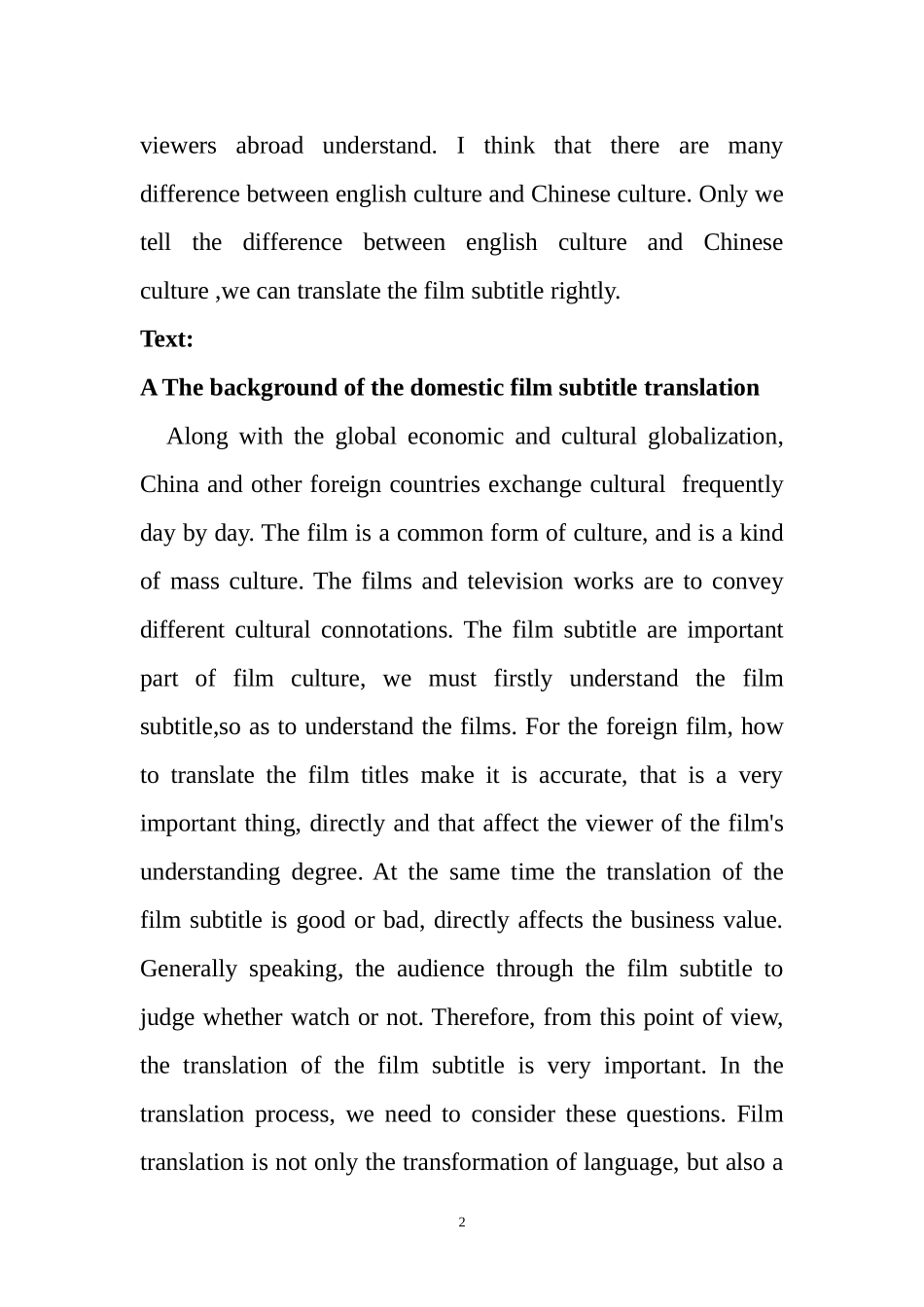国内影视字幕翻译研究的现状及发展趋势  英语学专业_第2页