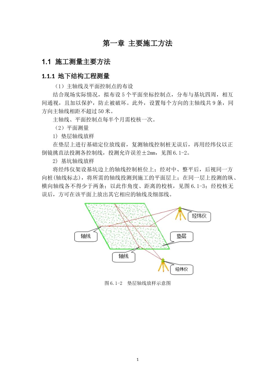 某大型商场土建施工方案  土木工程专业_第1页