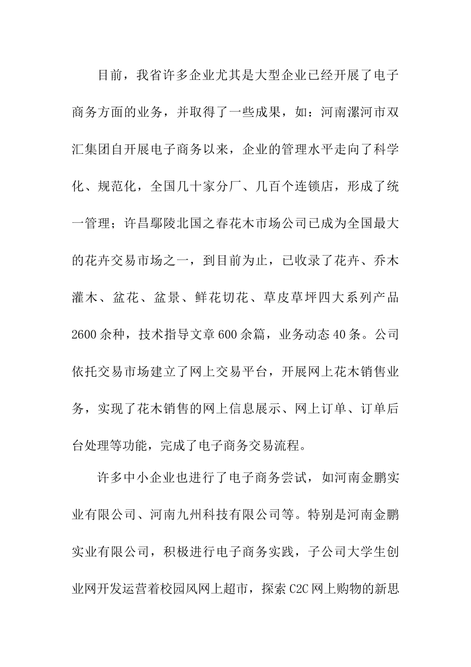 某省电子商务发展中存在的问题与对策  公共管理专业_第2页