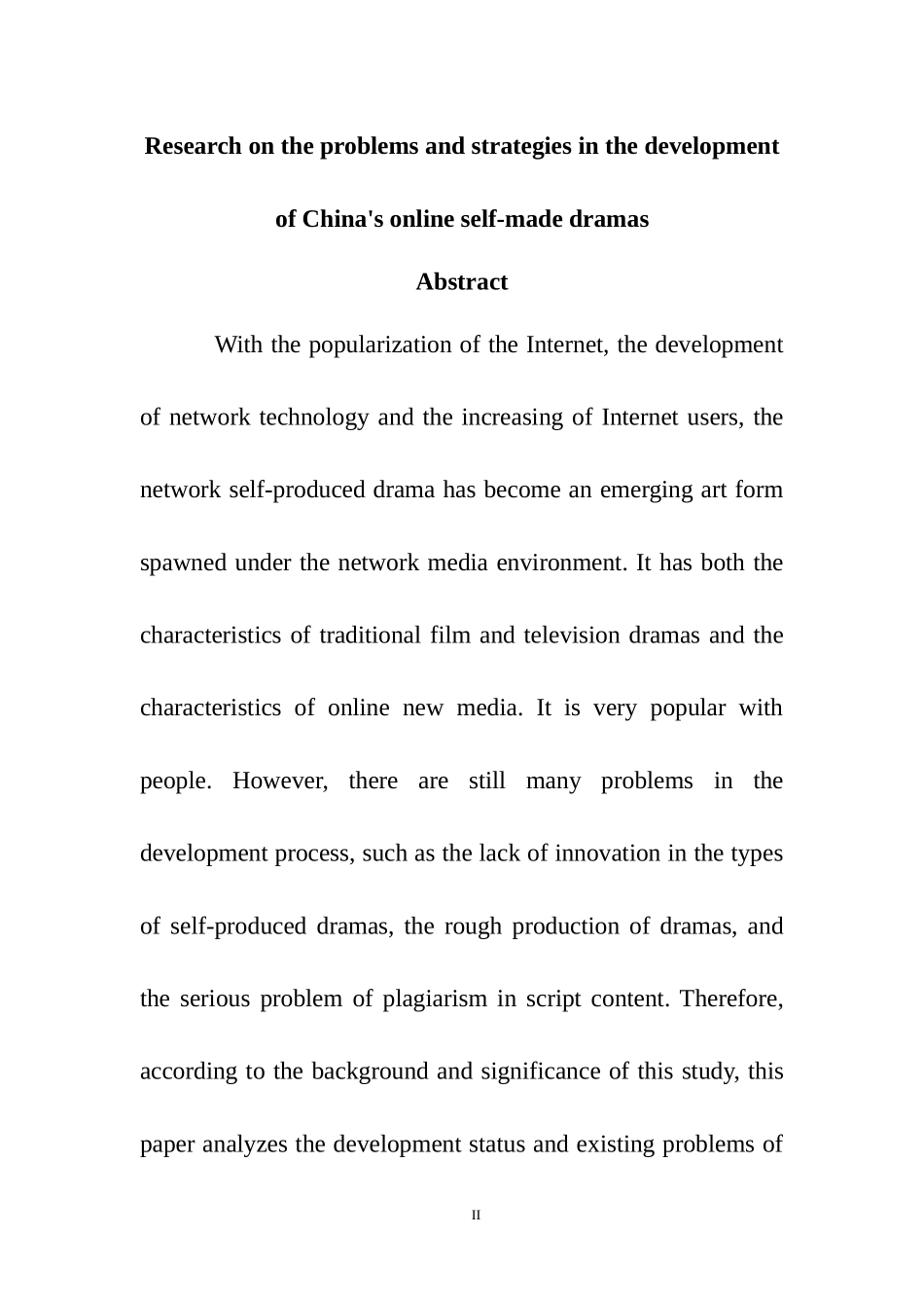 我国网络自制剧发展存在的问题及策略研究  影视编导专业_第3页