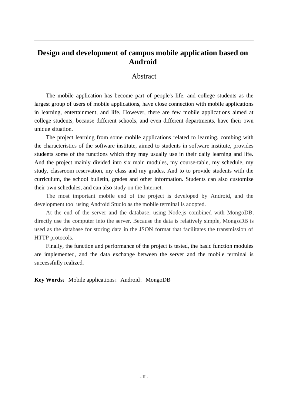 基于Android的教学课程系统设计与开发  计算机专业_第2页