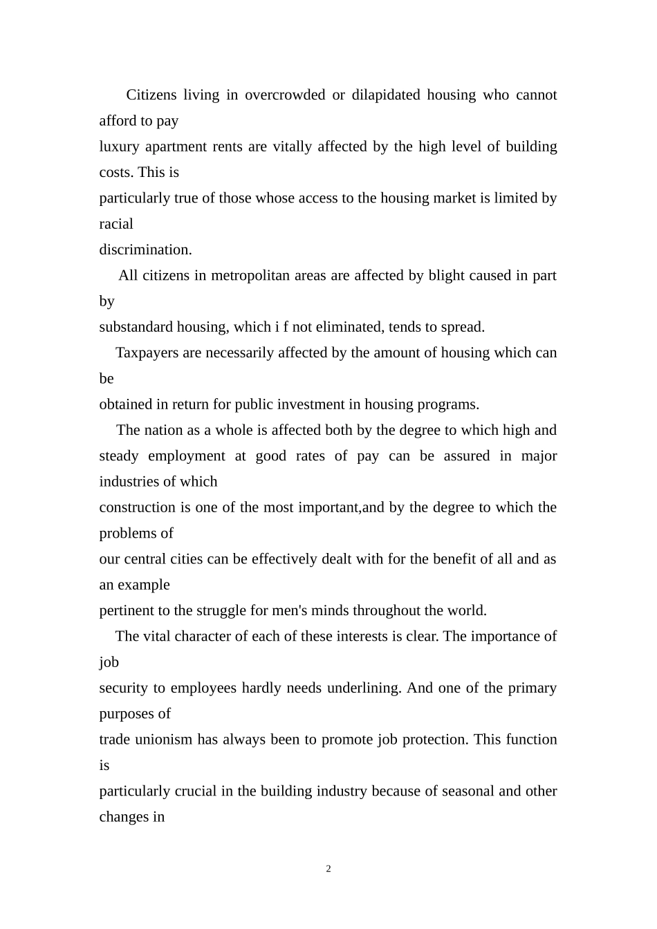 市廉租房中存在的问题及对策研究外文翻译_第2页