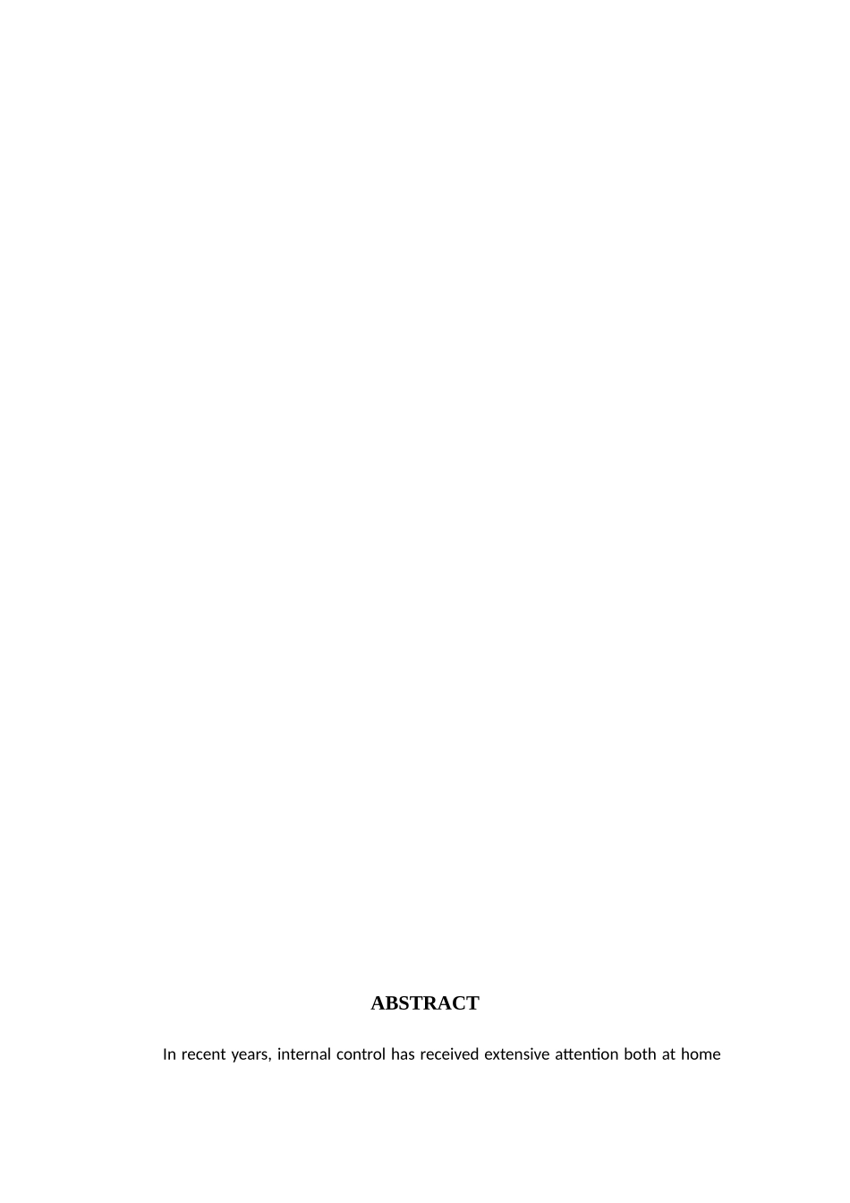 工商管理专业 公司基于财务视角下内部控制现状与问题_第3页
