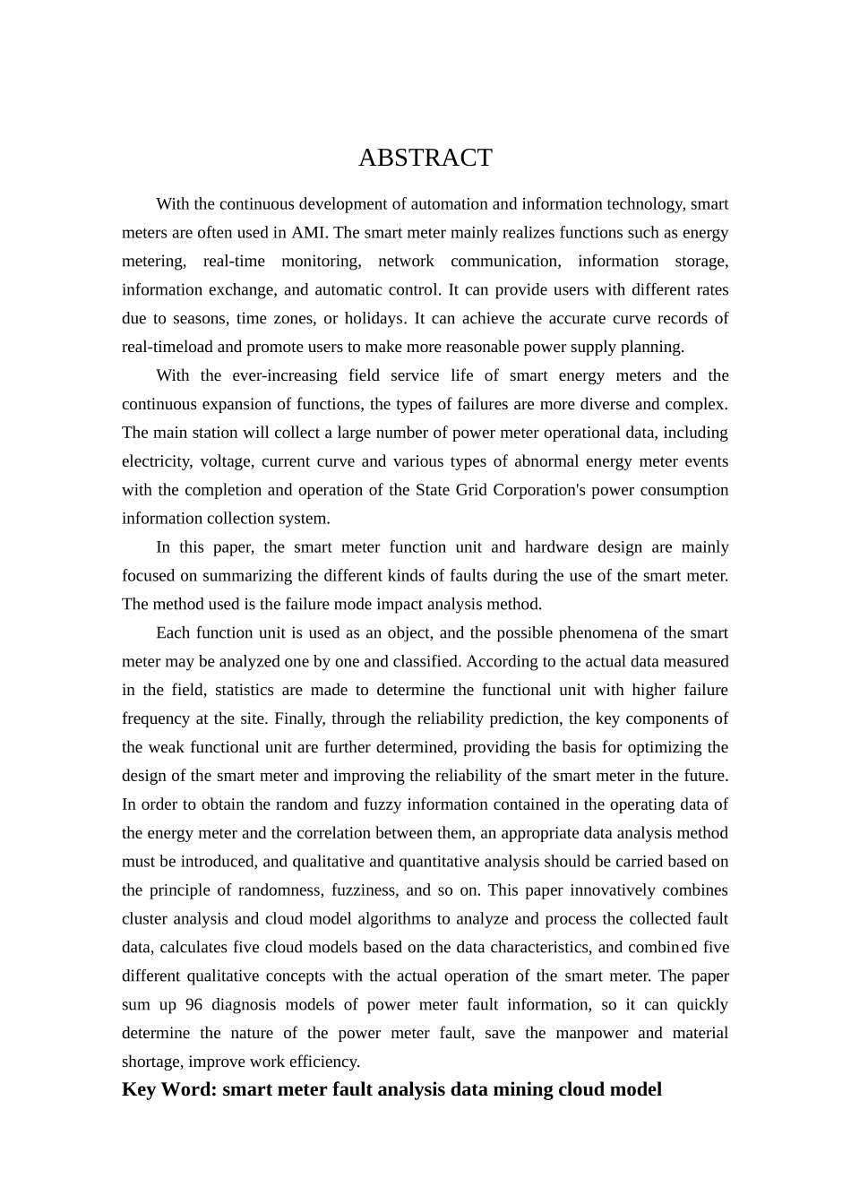 基于数据挖掘的智能电表异常数据分析  计算机专业_第2页