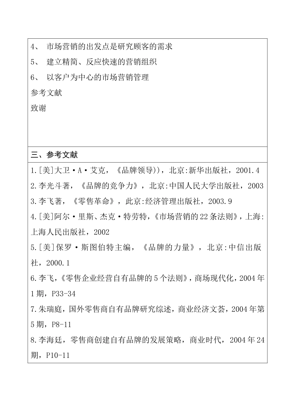 自有品牌与合资品牌营销策略对比分析开题报告  工商管理专业_第3页