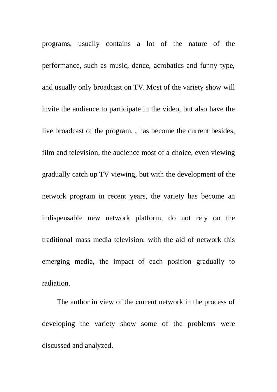 网络综艺节目发展现状及趋势研究分析  播音主持专业_第3页