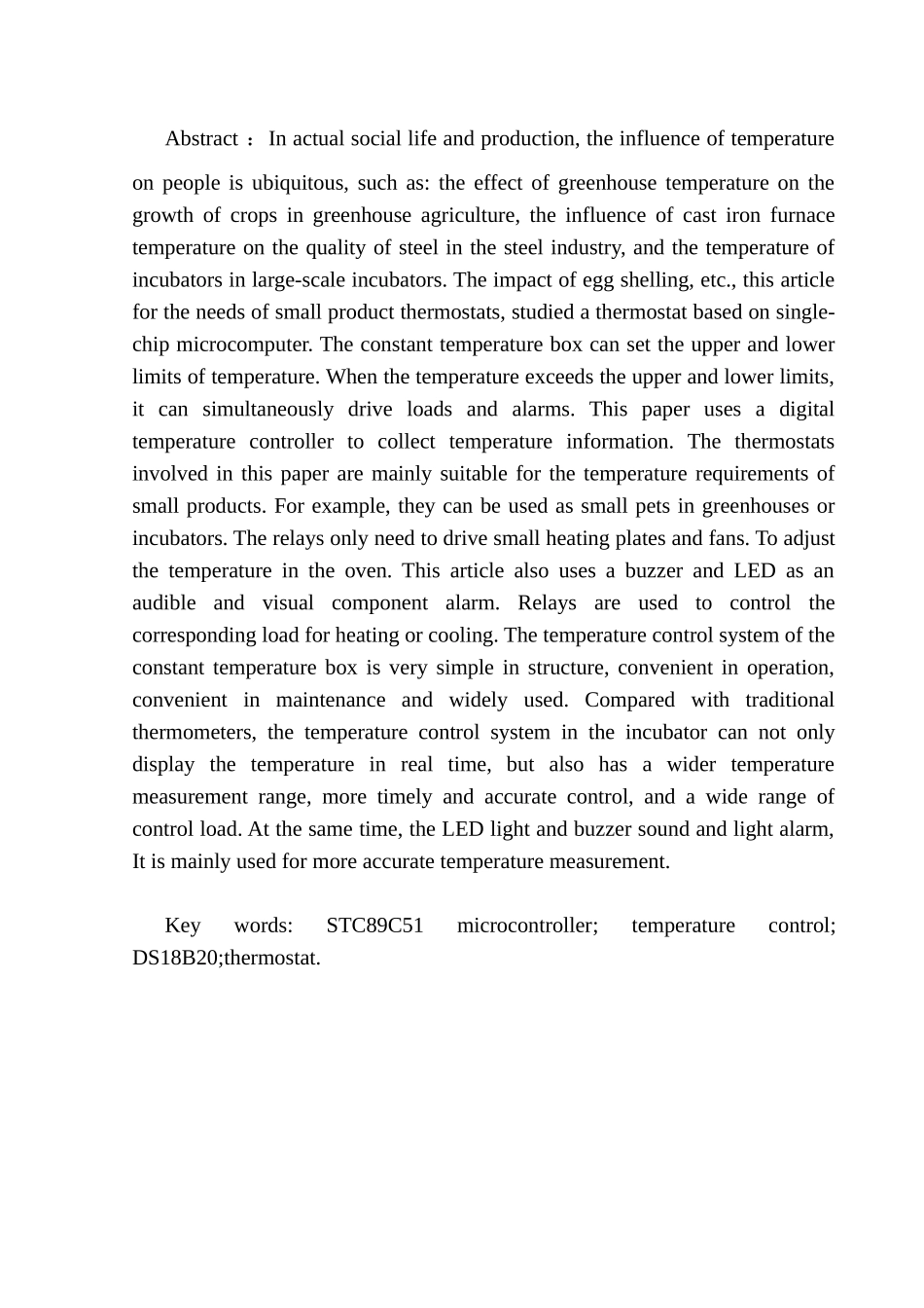 基于单片机的恒温箱设计  计算机专业_第2页