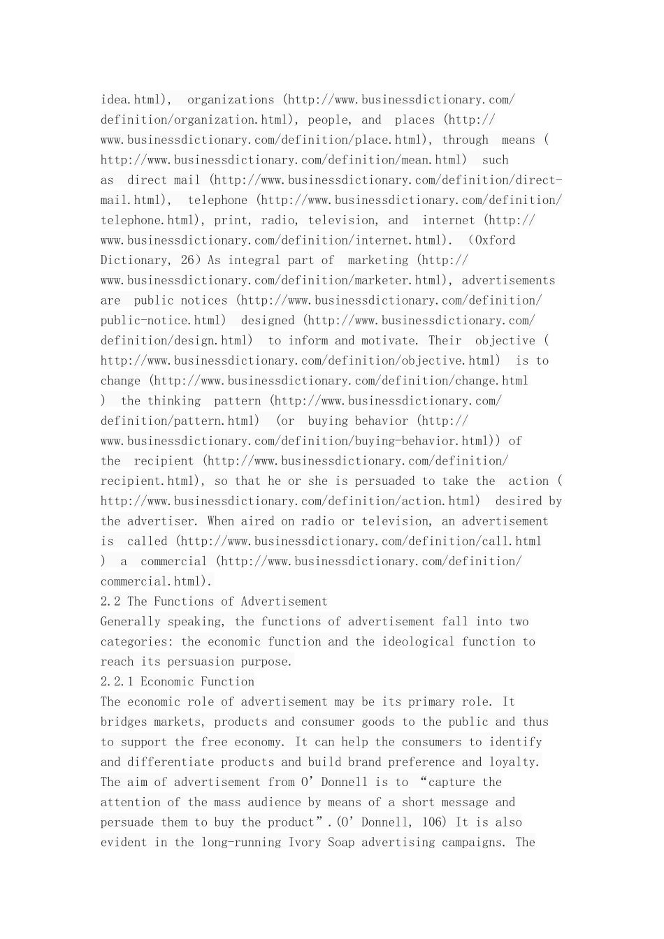 中西方文化差异对广告翻译的影响分析研究  广告策划专业_第3页