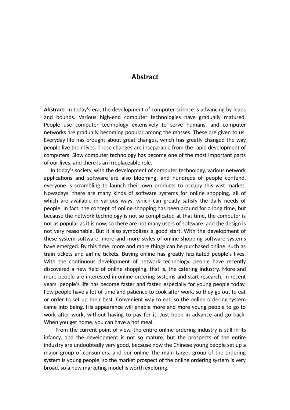 网上订餐系统的设计与实现  计算机专业_第2页