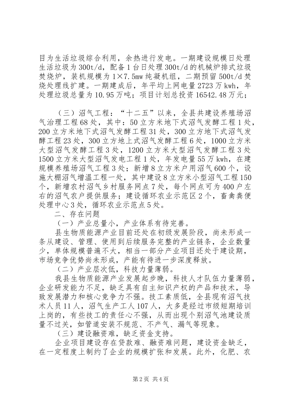 2024年生物质能源发展工作总结_第2页