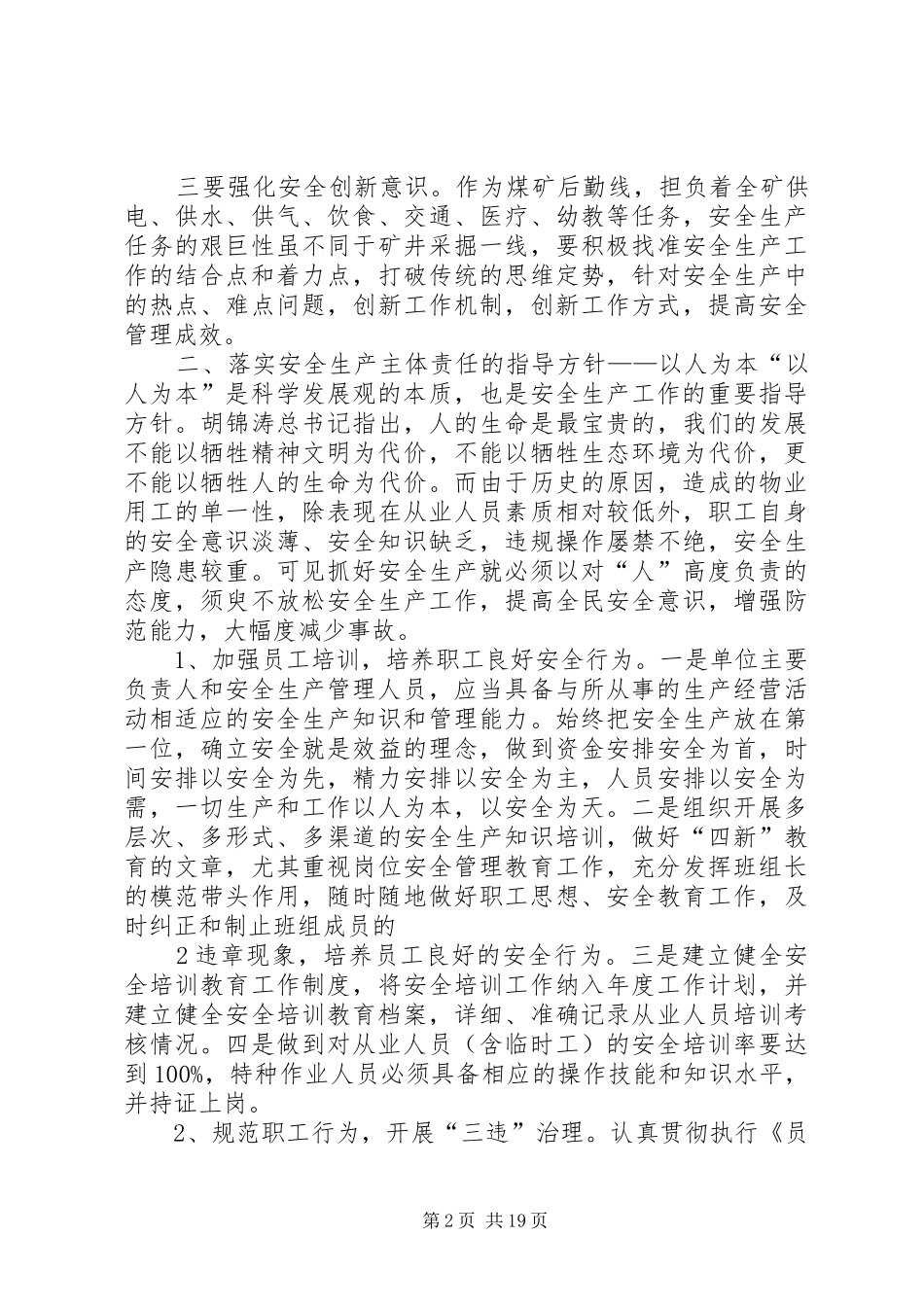 2024年落实安全生产主体责任的实践与思考_第2页