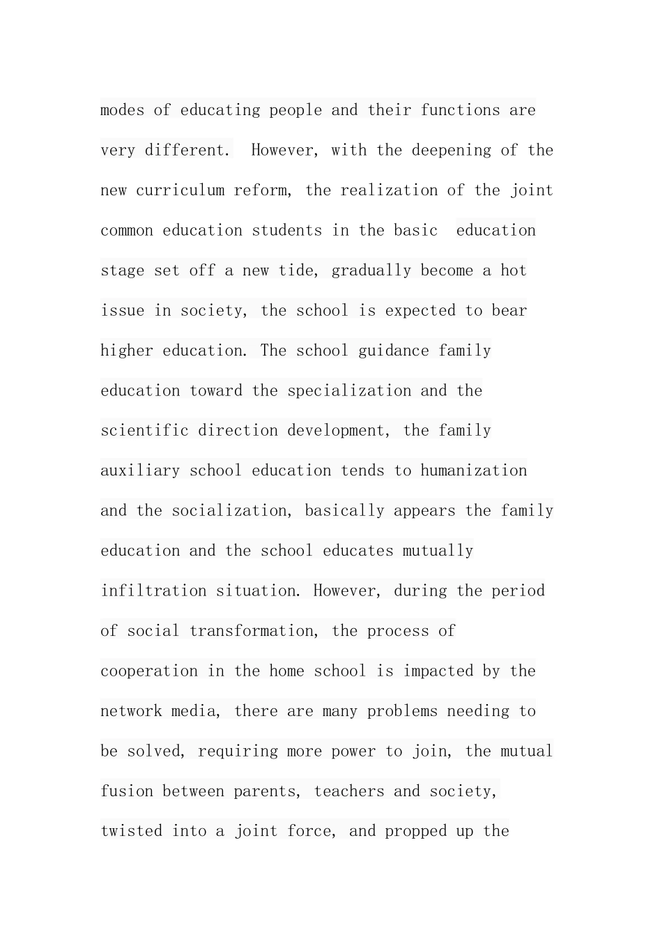 小学家校合作中存在的问题与对策探析——以咸阳师范附属小学为例  教育教学专业_第2页