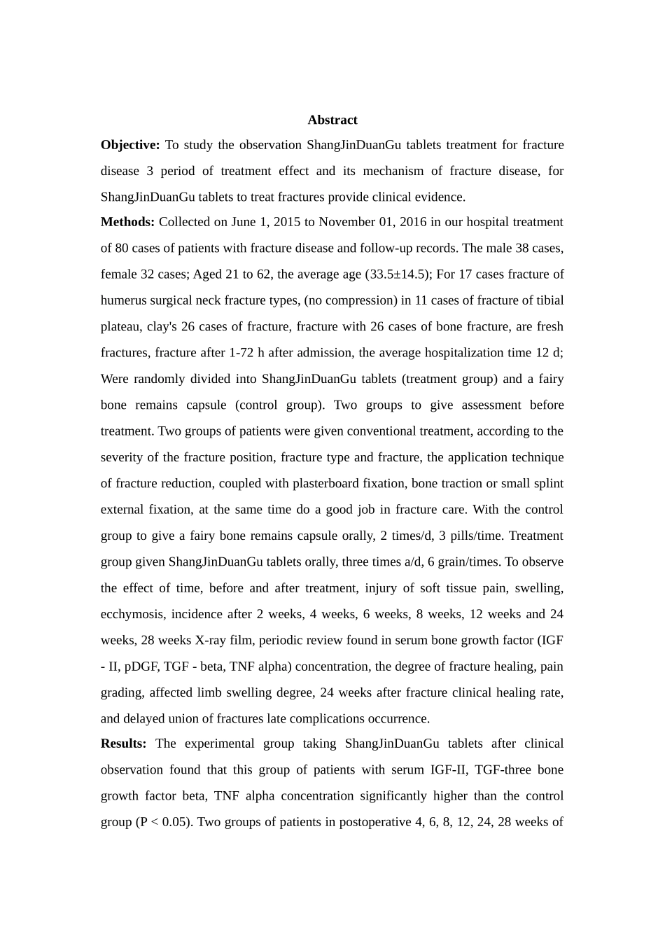 肖波大论文第七稿带综述--伤筋断骨片在骨折治疗过程中的临床效果观察  医学专业_第2页
