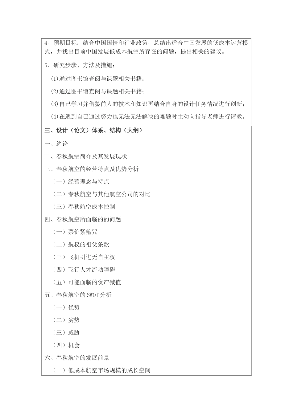 我国廉价航空公司的发展现状及前景  开题报告_第2页