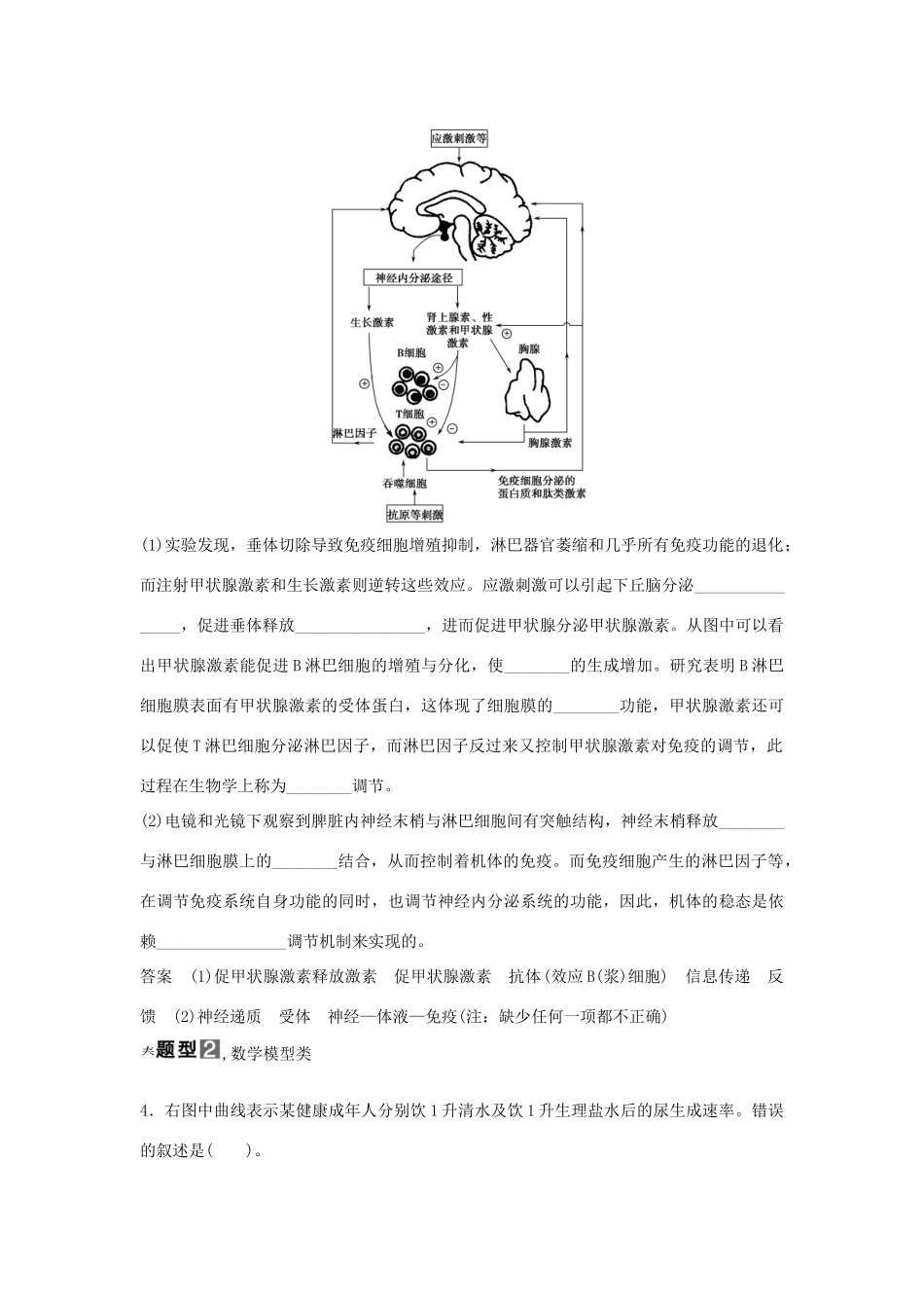 高考生物一轮复习 用书 疑难聚集，专讲专练（六） 新人教版必修3_第3页