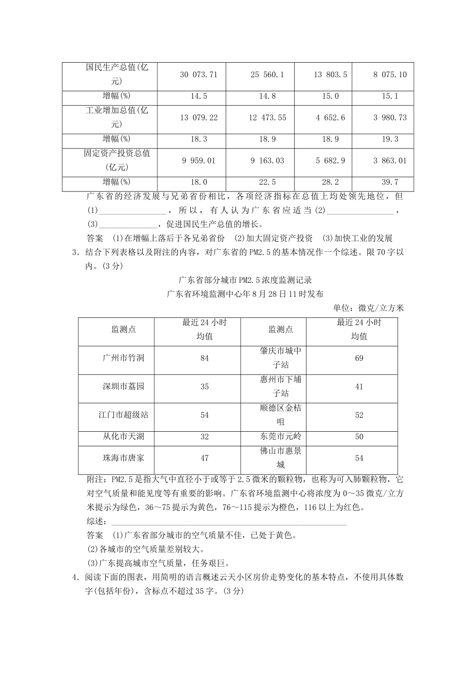 高考语文第一轮复习 图文转换配套限时训练 新人教版_第2页