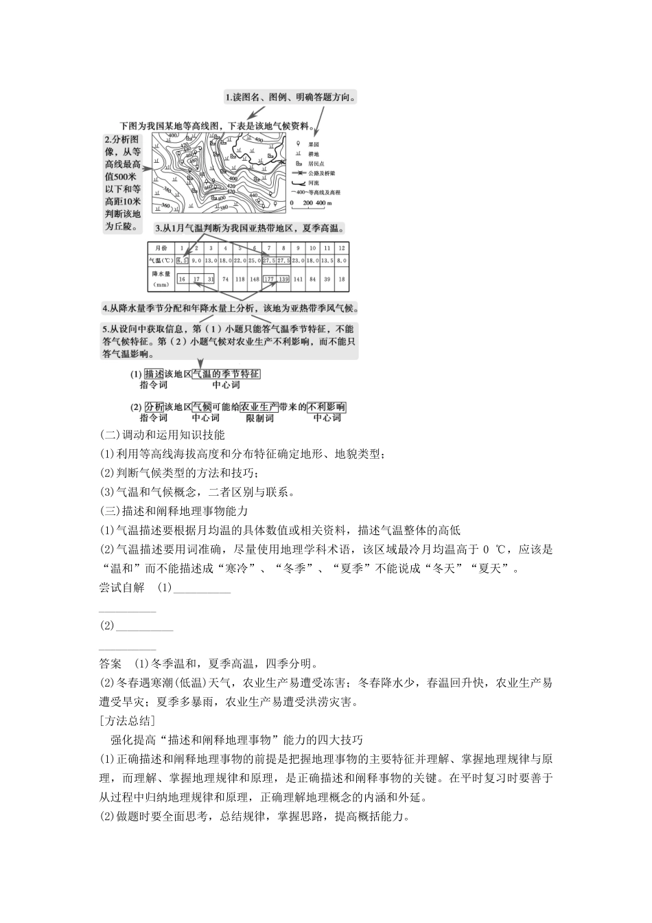 高考地理二轮复习 专题六 地理区位因素的分析_第2页