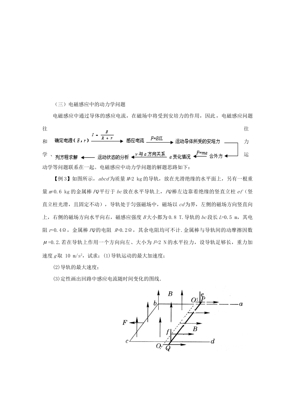 高二物理 竞赛专题系列专题3 电磁感应_第3页