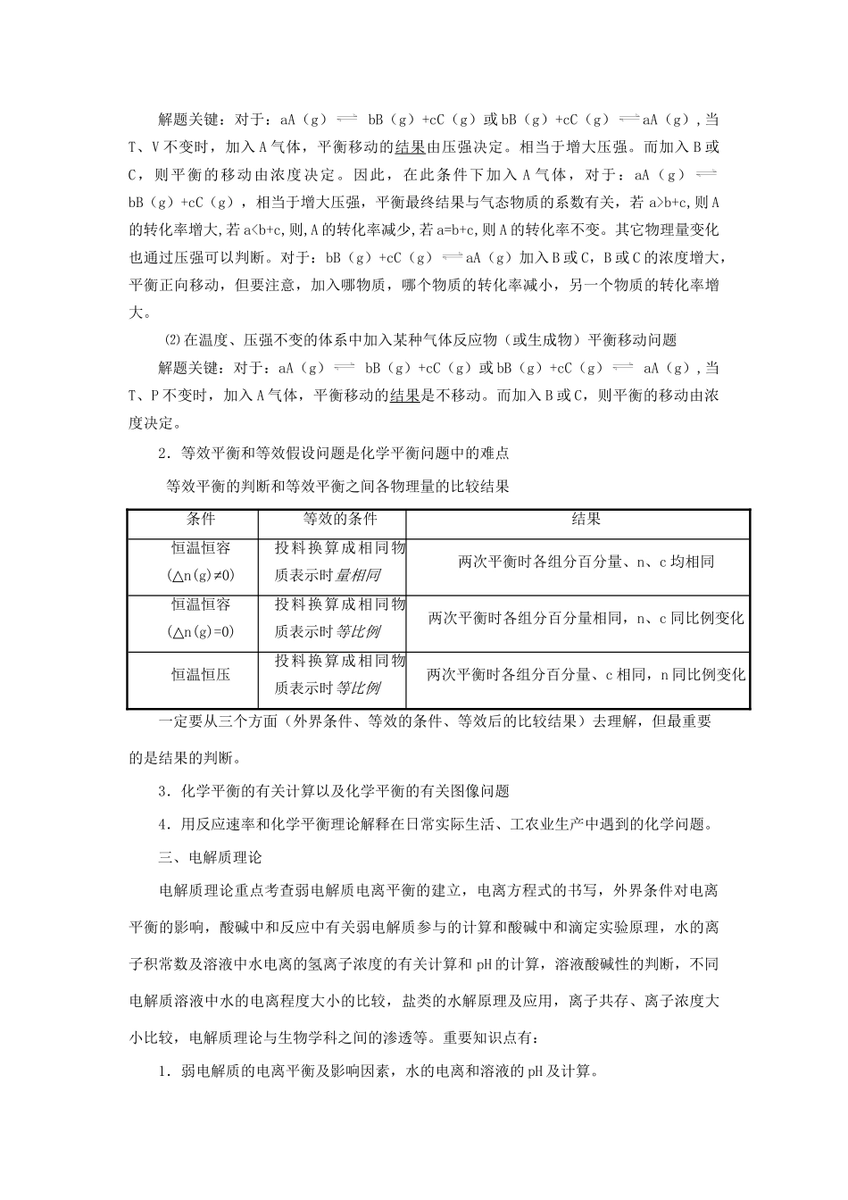 高考化学冲刺押题知识必备系列 专题02 化学基本理论_第3页