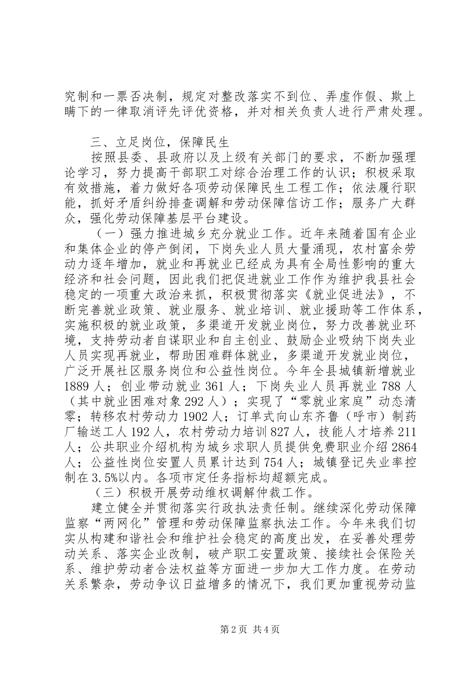 2024年社会治安综合治理年终工作总结总结_第2页