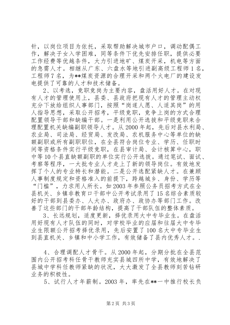 2024年县人才资源开发的实践与思考_第2页