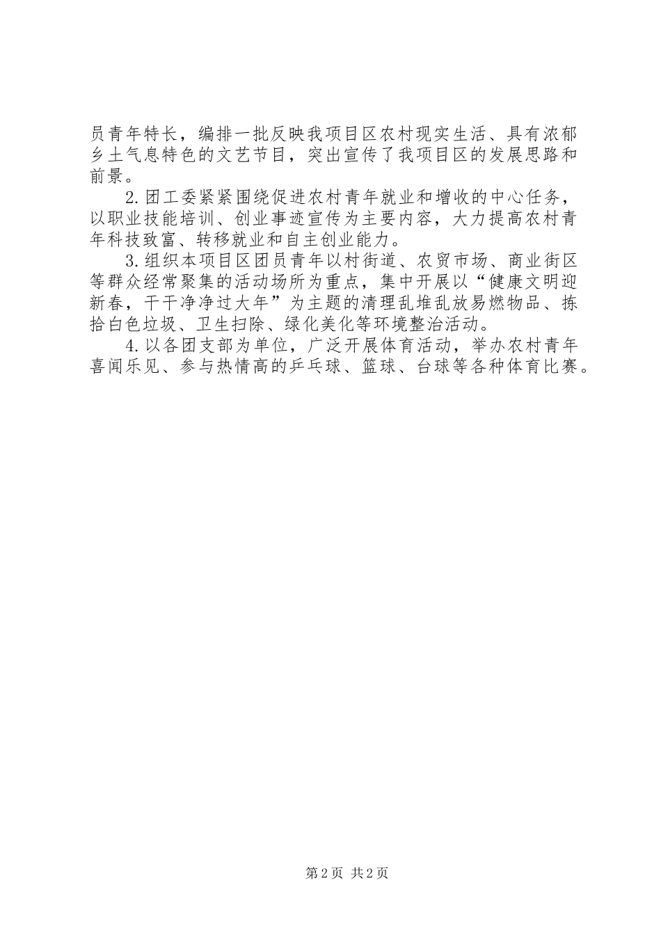 2024年乡村青年文化节总结_第2页