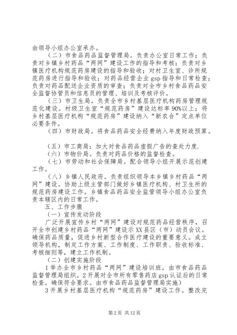 2024年乡村药品两网建设方案_第2页